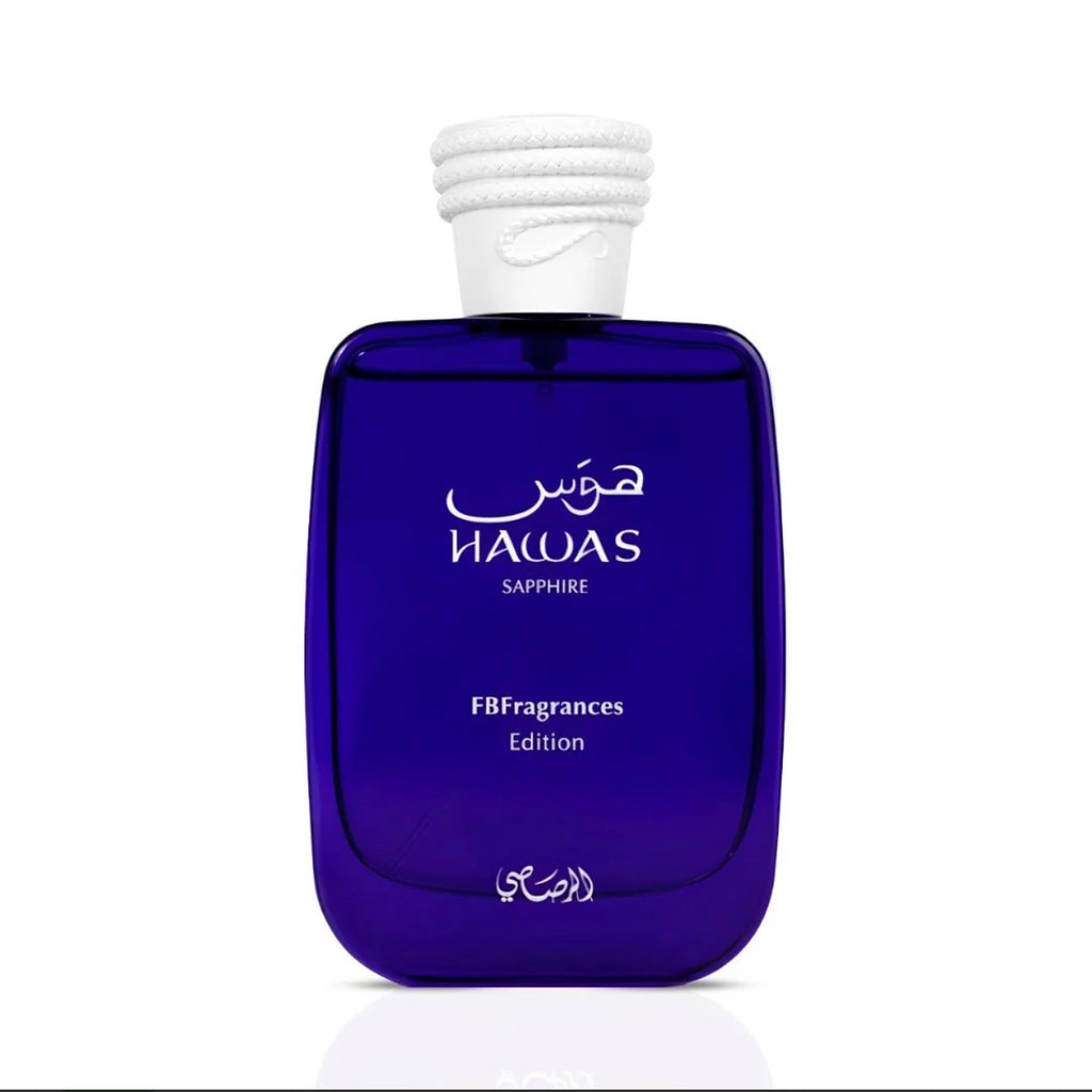 Hawas Sapphire X FBFragrances Edition Eau De Parfum Spray 100ml (3.4 Oz) By Rasasi