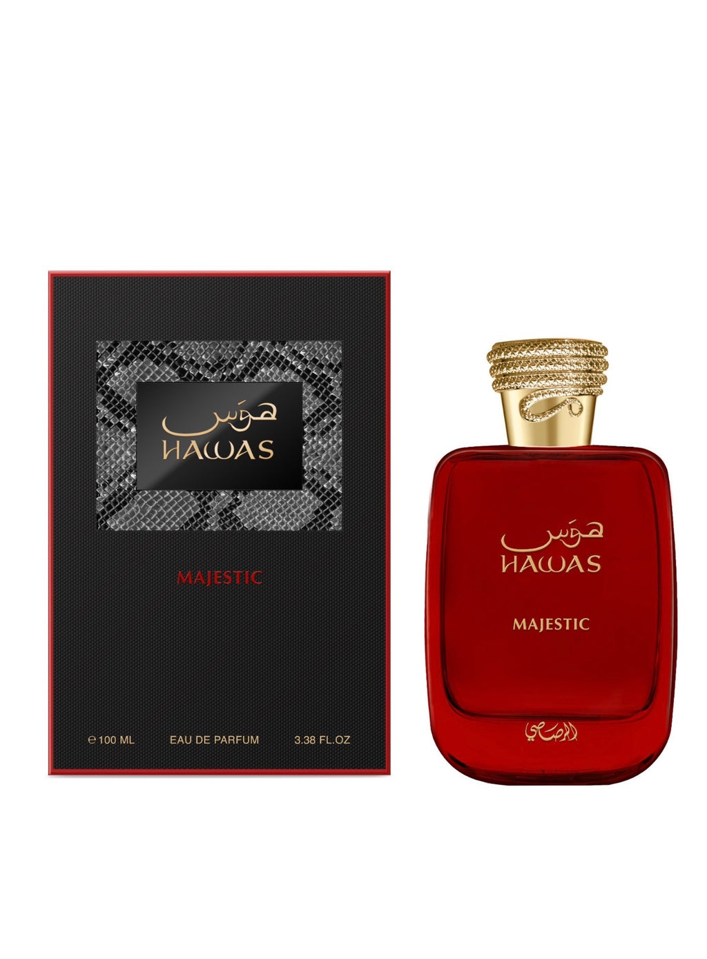 Hawas Majestic EDP Spray 3.4 oz Fragrances