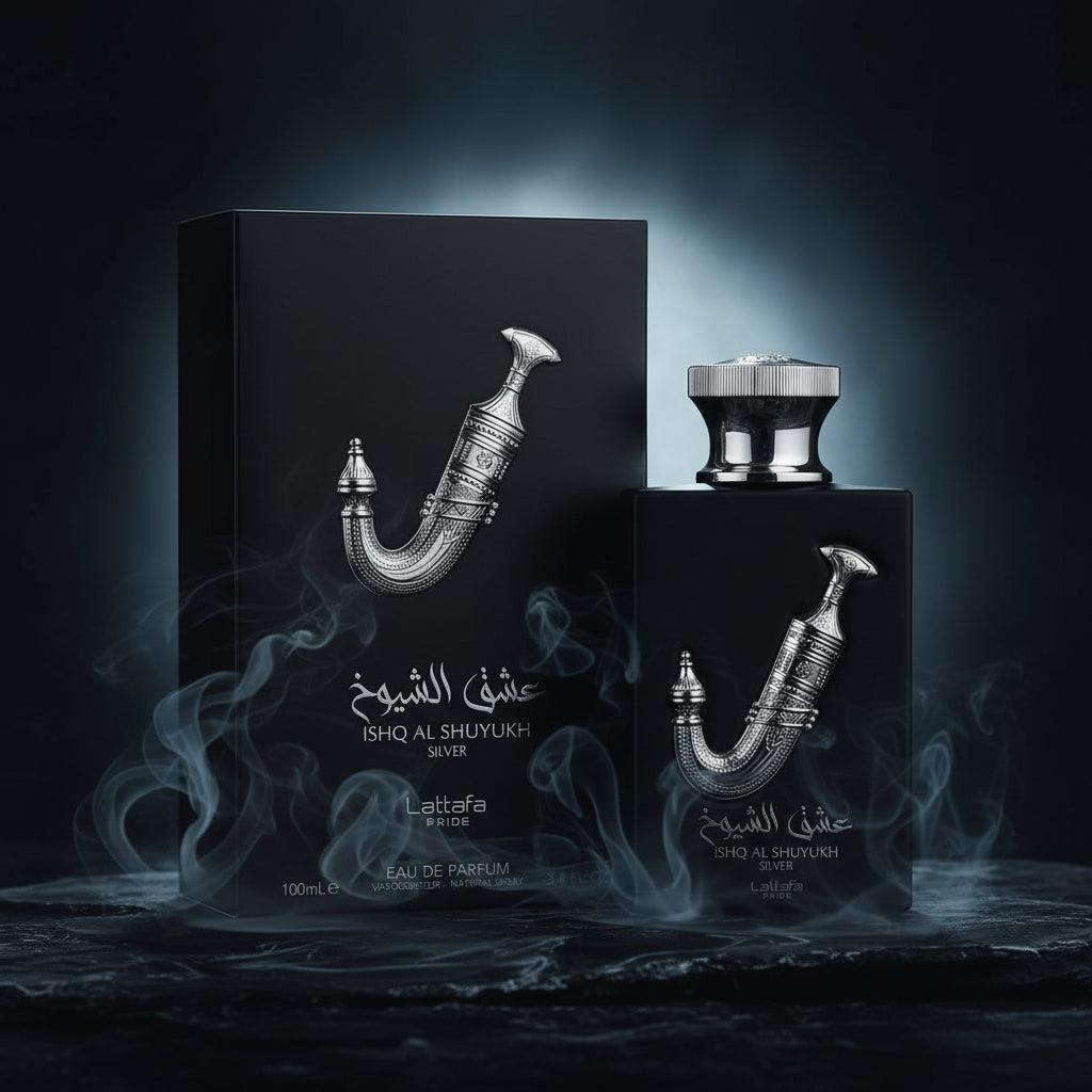 Lattafa Ishq Al Shuyukh Silver 100 ml EDP Online Exclusive